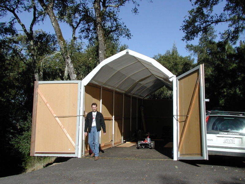 Dave and his hangar