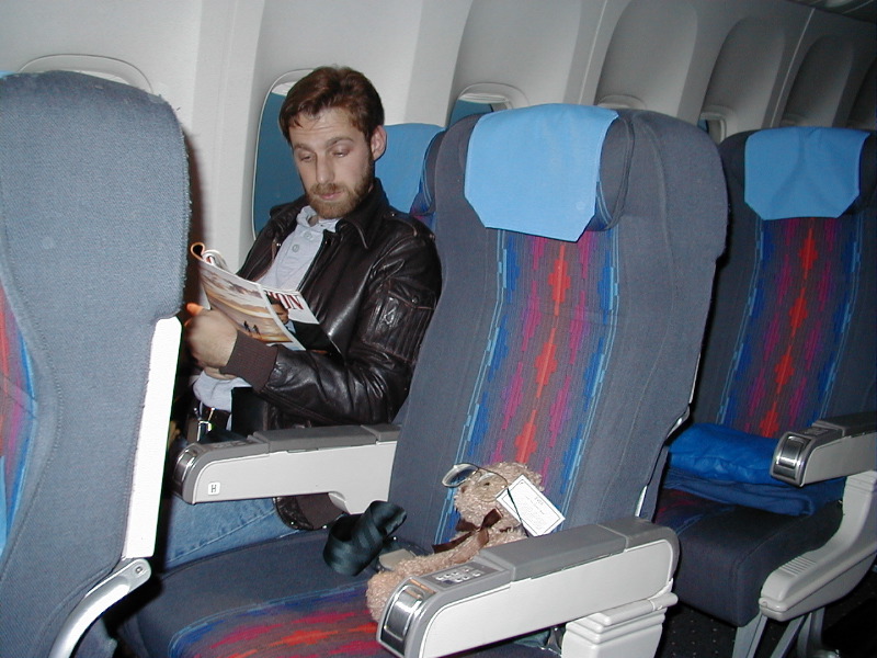 Flying with Bear