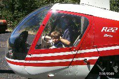 Trevor in heli